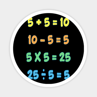 Beginning With Mathematical Operations Magnet